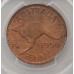 AUSTRALIA 1956 . ONE 1 PENNY . PROOF